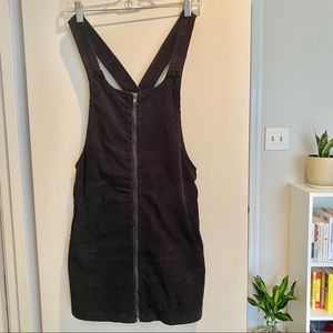 Black corduroy jumper